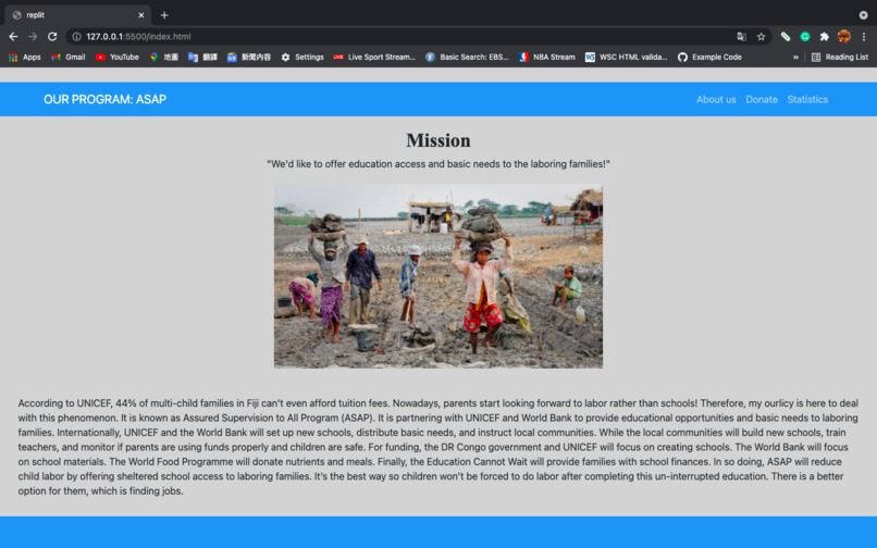 ASAP Child Labor Solution (under 18 group) – screenshot 1