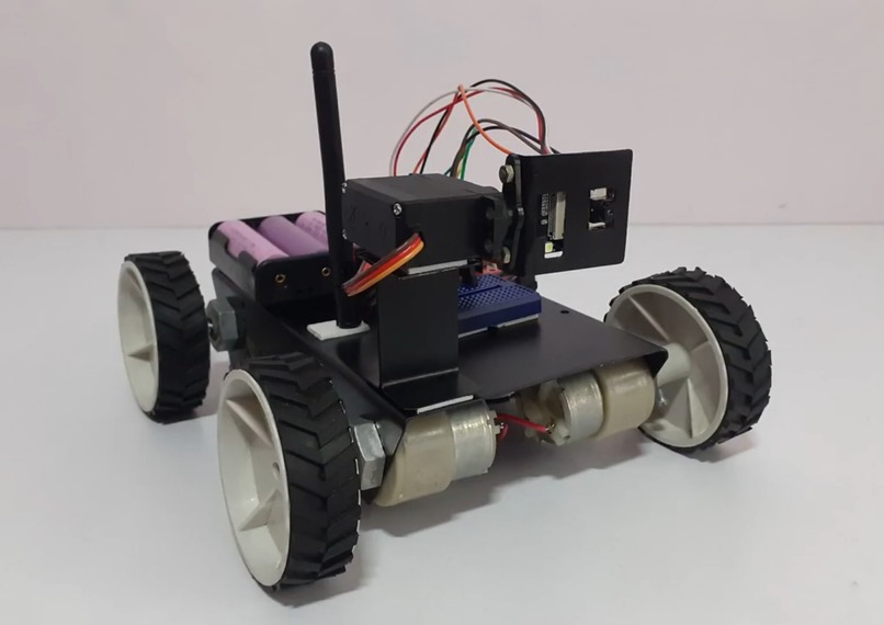 Quadruped surveillance robot – screenshot 1