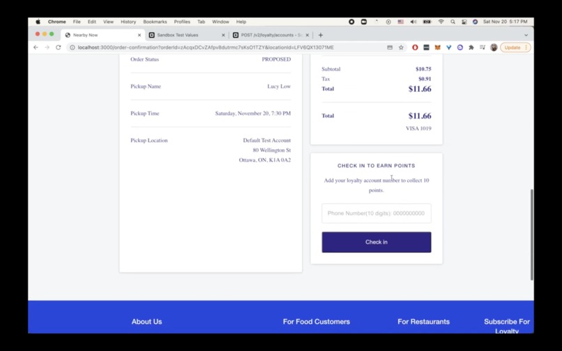 Nearby Now Square API – screenshot 4