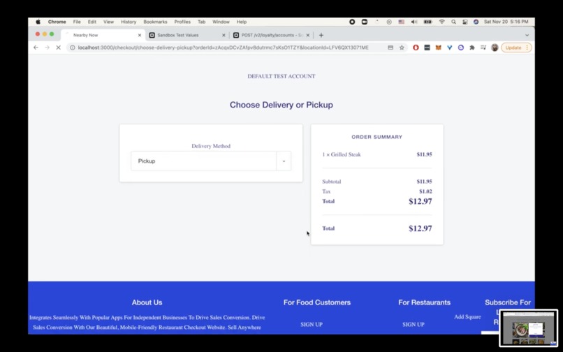 Nearby Now Square API – screenshot 6