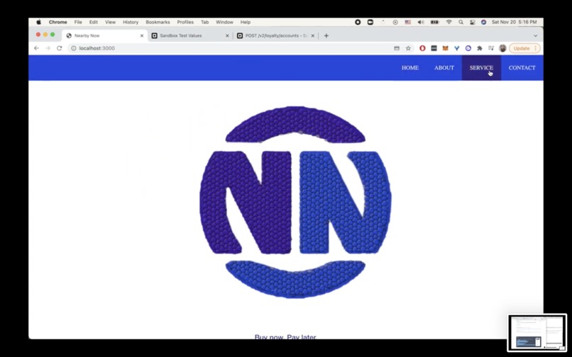 Nearby Now Square API – screenshot 8