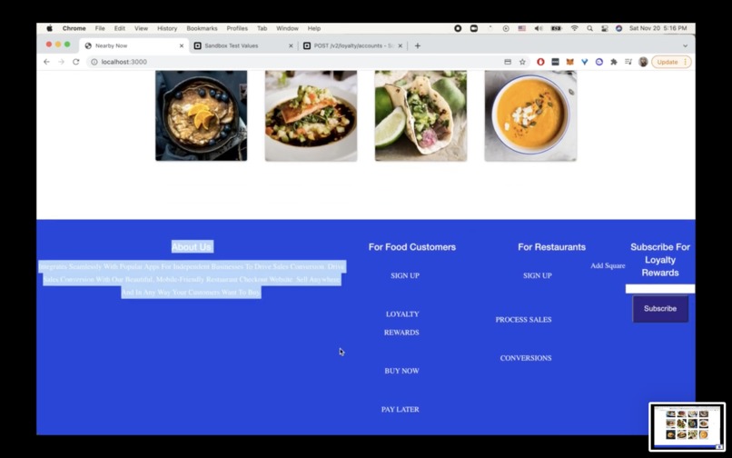 Nearby Now Square API – screenshot 9