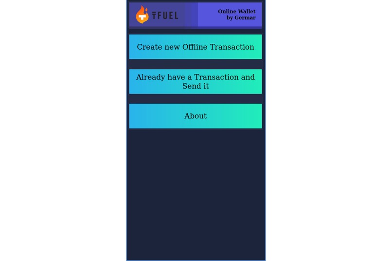 Offline T-Fuel Wallet – screenshot 5