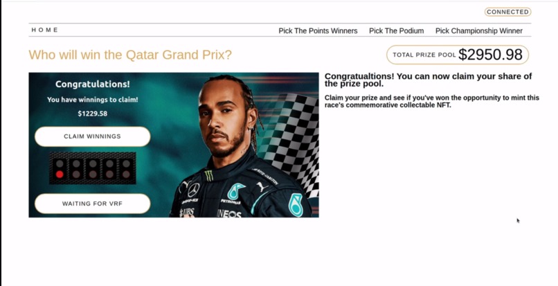 Fan Focused Sports Prediction Markets with NFTs – screenshot 2