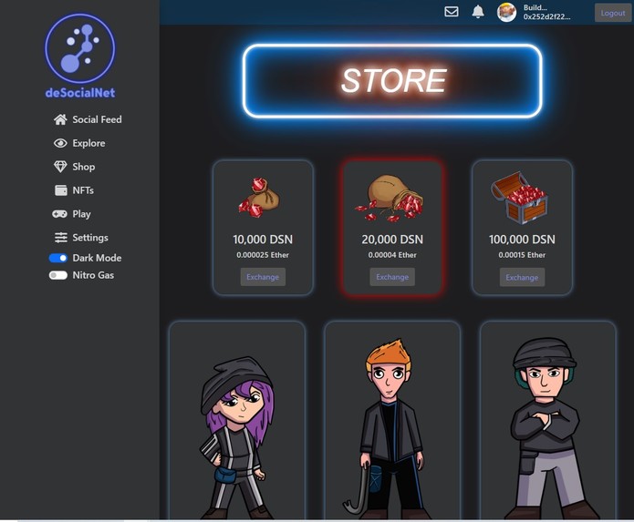 deSocialNet / Breakin: The Game – screenshot 5