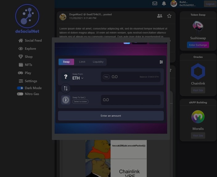 deSocialNet / Breakin: The Game – screenshot 3
