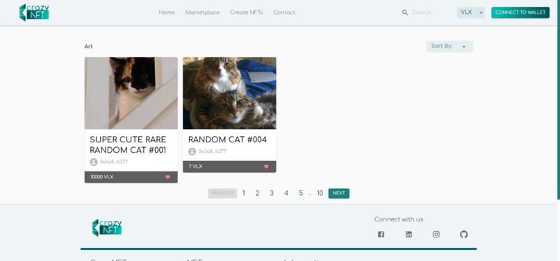 CrazyNFT – screenshot 3