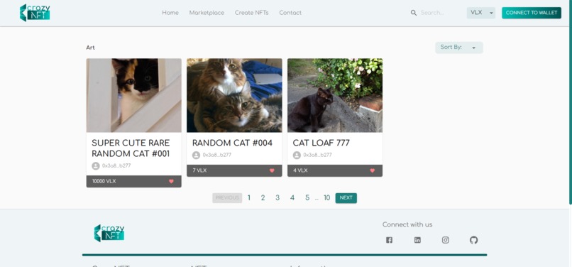CrazyNFT – screenshot 6