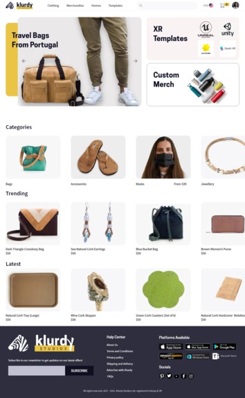 XR Fashion Marketplace – screenshot 1