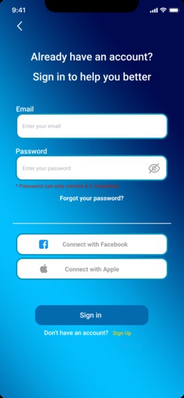 PanicNoter mobile application  – screenshot 9