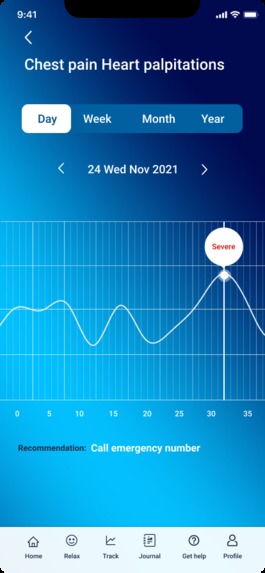 PanicNoter mobile application  – screenshot 20