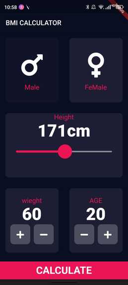 BMI_CALCULATOR – screenshot 1