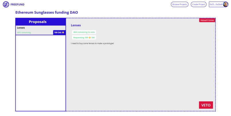 FreeFund – screenshot 2