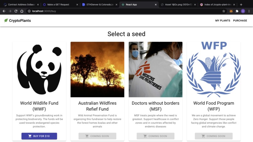 Crypto Plants: Save the planet with awesome NFTs! – screenshot 4