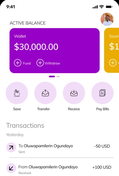 PiggyFi – screenshot 2