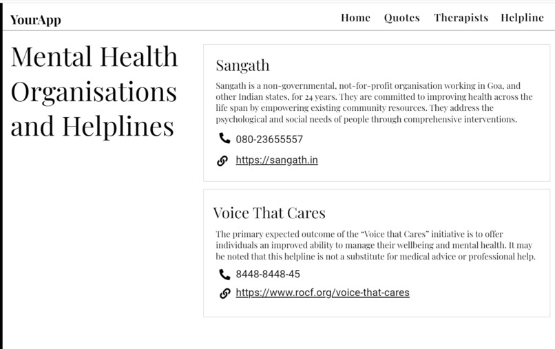 YourApp – screenshot 4