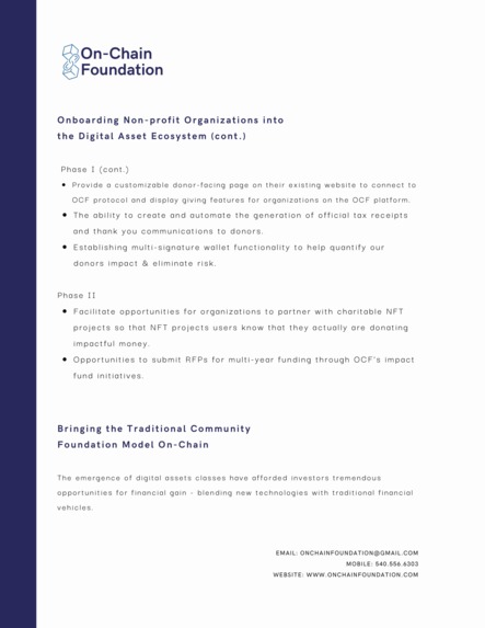 OnChain Foundation  – screenshot 3