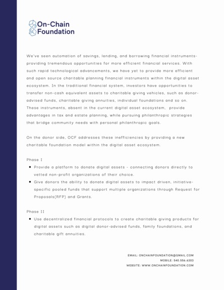 OnChain Foundation  – screenshot 4