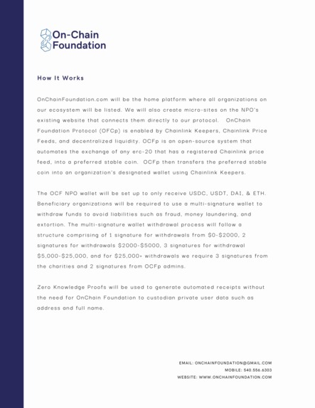 OnChain Foundation  – screenshot 5