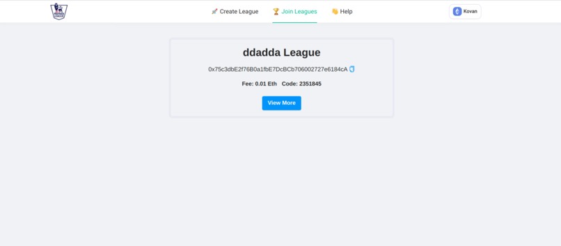 ChainFPL – screenshot 2