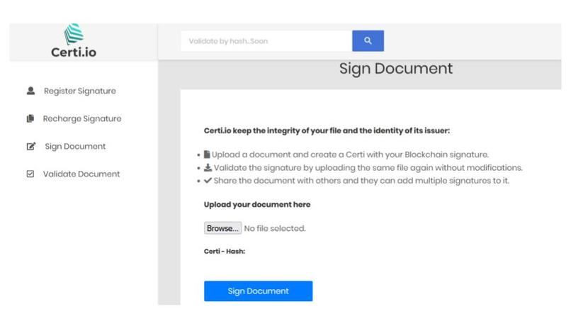 Certi.io – screenshot 3