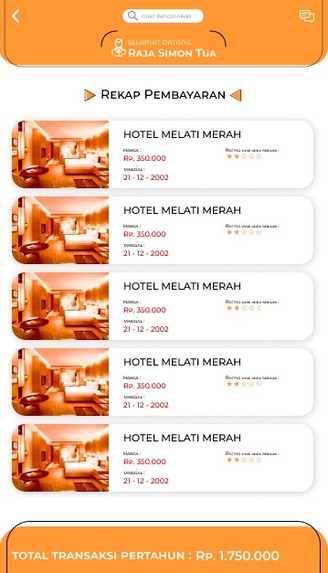 Skraa'door Hotel Application – screenshot 6