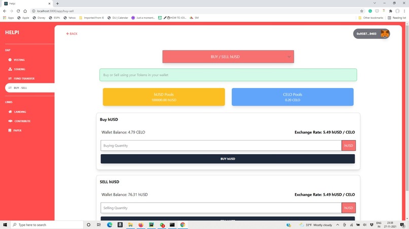 Helpi DeFi – screenshot 9