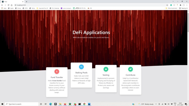 Helpi DeFi – screenshot 1