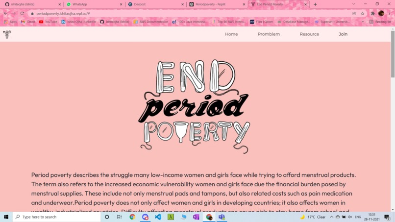 End Period Poverty  – screenshot 1