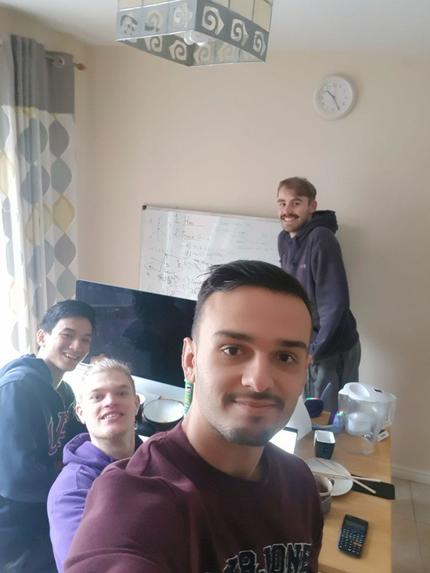 Radiation spread in random map – screenshot 1