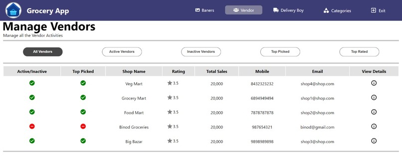 CovMart – screenshot 1