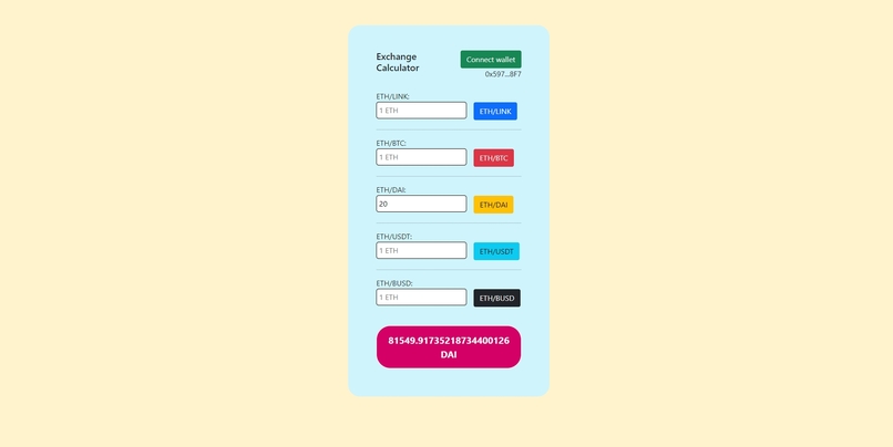 Exchange Calculator – screenshot 2