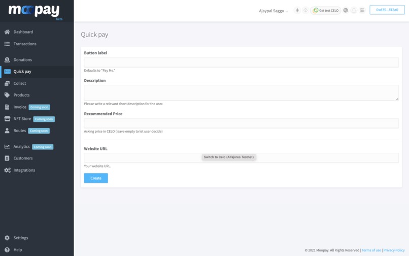 MooPay – screenshot 4