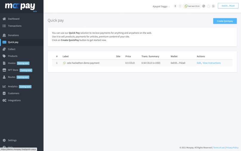 MooPay – screenshot 6