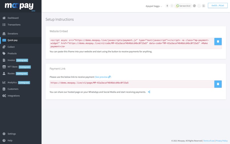 MooPay – screenshot 7