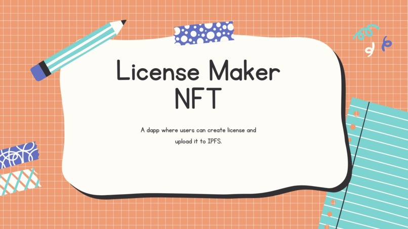 NFT license  genaretor – screenshot 1