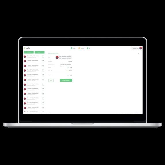 Celo DeFi Spend – screenshot 4