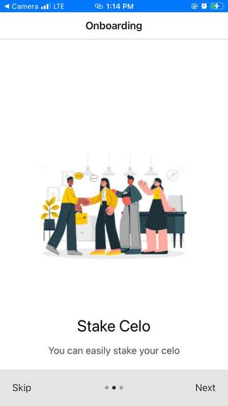 Celo Staker App – screenshot 3