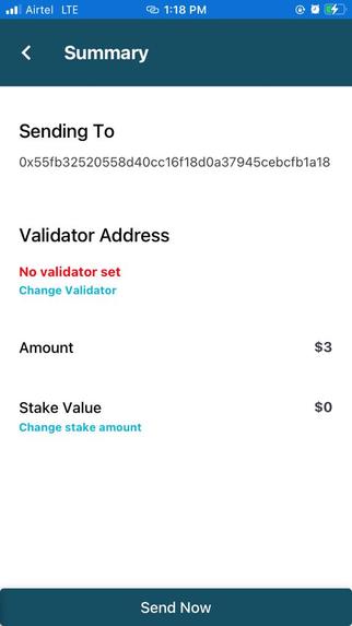 Celo Staker App – screenshot 8