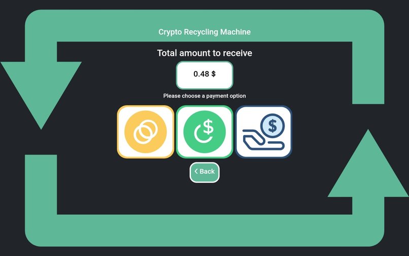 Crypto Recycling Machine – screenshot 3