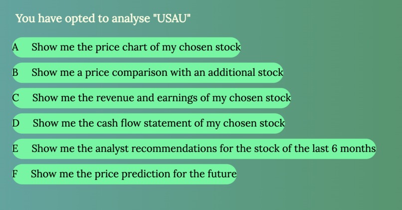StockWatch – screenshot 3
