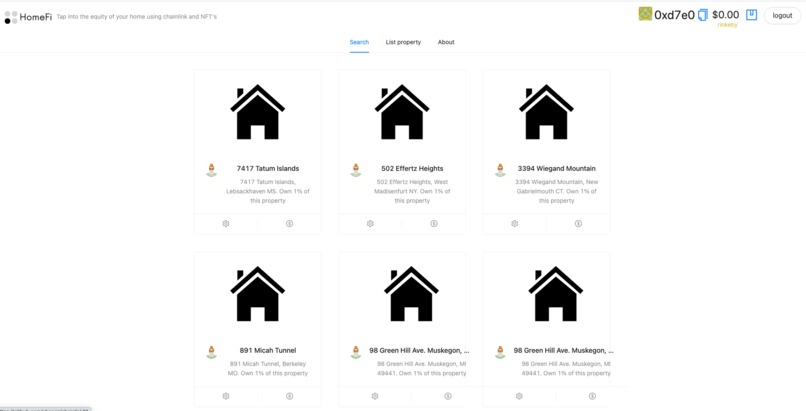 HomeFi - Decentralized home equity – screenshot 10