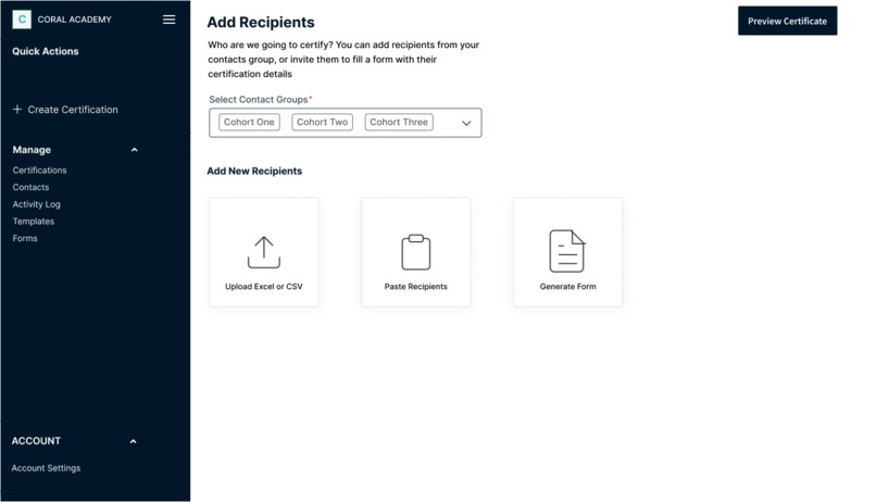Blockchain Accreditation – screenshot 8