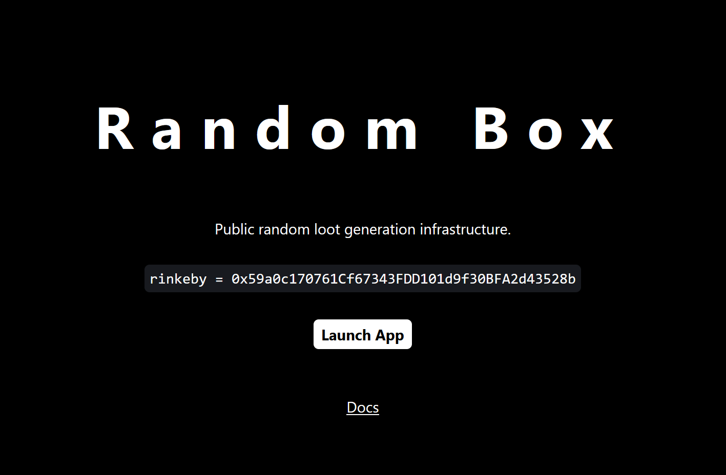 Random Box | Devpost