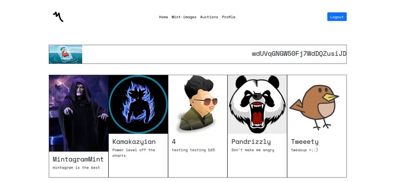 Mintagram – screenshot 1
