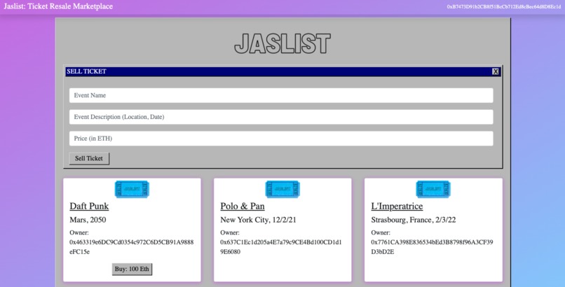 Jaslist – screenshot 1
