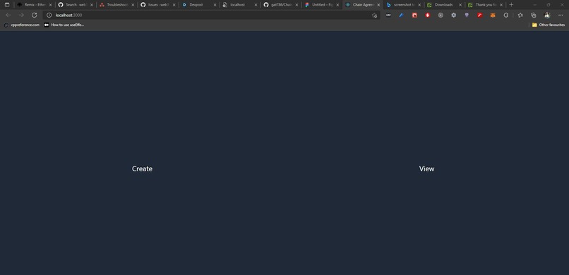 Chain Agreement – screenshot 2