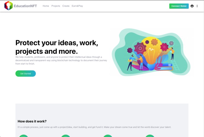 EducationConnect NFT – screenshot 1