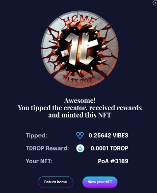 VIBES.org NFT Minting Portal and Marketplace – screenshot 11