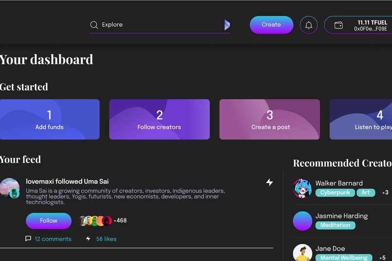 VIBES.org NFT Minting Portal and Marketplace – screenshot 3
